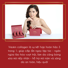 [HỘP] TINH CHẤT COLLAGEN-S LUXURY TRẺ HÓA, PHỤC HỒI DA VÀ DƯỠNG MÔI SAU PHUN XĂM - VIESKIN COLLAGEN - 3 LỌ/HỘP 910.525đ
