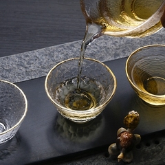 CHÉN UỐNG TRÀ THỦY TINH - SƯƠNG MAI