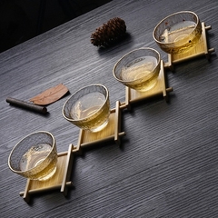 CHÉN UỐNG TRÀ THỦY TINH - SƯƠNG MAI