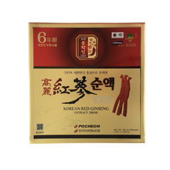 [HỘP] NƯỚC HỒNG SÂM TINH CHẤT 80ML - GINSENG HOUSE - 30 GÓI/HỘP