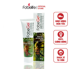 GEL BÔI TÁI TẠO DA, THỦY ĐẬU, ZONA DO VIRUS GÂY NÊN FOBE GEL ANTI VIRUS 15G - FOBELIFE