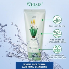 SỮA RỬA MẶT TINH CHẤT NHỤY HOA LÔ HỘI ĐIỀU HÒA ĐỘ AXIT CỦA DA 120ML - WHISIS
