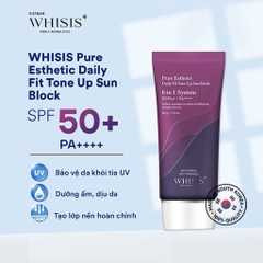 KEM CHỐNG NẮNG CAO CẤP HÀN QUỐC NÂNG TONE SPF50+/PA++++ 50G - WHISIS