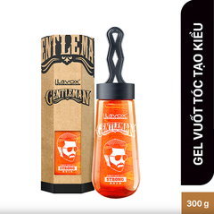 COMBO 2 GEL LƯỢC TẠO KIỂU TÓC CỨNG & MỀM LAVOX GENTLEMAN 300G - LAVOX PROFESSIONAL