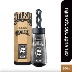 COMBO 2 GEL LƯỢC TẠO KIỂU TÓC CỨNG & MỀM LAVOX GENTLEMAN 300G - LAVOX PROFESSIONAL