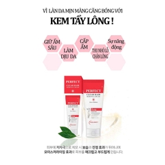 KEM TẨY LÔNG TAY, CHÂN, BODY PERFECT CLEAR HAIR REMOVAL CREAM - HOLIKEY