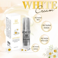 KEM TRỊ THÂM, NÁCH, BẸN, KHỦY TAY, ĐẦU GỐI WHITE CREAM 18G