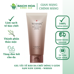 GEL TẨY TẾ BÀO DA CHẾT ĐÔNG Y GIẢM SẠM NÁM 120ML - WHISIS