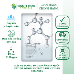 MẶT NẠ DƯỠNG DA CAO CẤP HÀN QUỐC NATURE ORIGIN ENERGY 25ML - WHISIS
