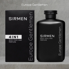 GIFTBOX COMBO 6 PARIS EIFFEL NƯỚC HOA NAM - SỮA TẮM - DẦU GỘI - DUNG DỊCH VỆ SINH - SỮA RỬA MẶT - SON DƯỠNG SIRMEN