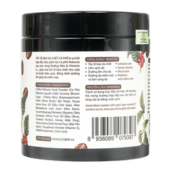 TẨY TẾ BÀO CHẾT BODY & MẶT SCRUB COFFEE WHITENING - MILAGANICS