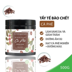 TẨY TẾ BÀO CHẾT BODY & MẶT SCRUB COFFEE WHITENING - MILAGANICS