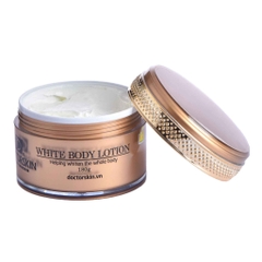 KEM DƯỠNG TRẮNG VÀ CHỐNG NẮNG TOÀN THÂN WHITE BODY LOTION DOCTORSKIN SPF30/PA+++ CẤP ẨM LÀM MỊN DA CHUYÊN SÂU 180G