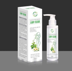 DUNG DỊCH VỆ SINH PHỤ NỮ THẢO MỘC LADY CLEAR KHÁNG VIÊM..150ML - FOR NEW