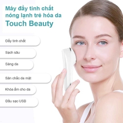 MÁY ĐẨY TINH CHẤT NÓNG LẠNH SÓNG ÂM TRẺ HÓA DA CAO CẤP - TOUCHBEAUTY