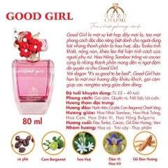 NƯỚC HOA NỮ GOOD GIRL - GOOD CHARME
