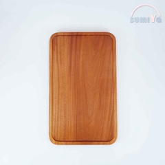 KHAY GỖ HÌNH CHỮ NHẬT, KHAY GỖ DÙNG ĐỂ TRÀ BÁNH HOẶC TRANG TRÍ - SUMIYA