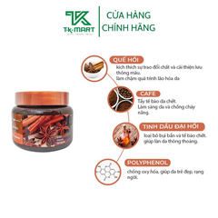 TẨY DA CHẾT TOÀN THÂN EXCLUSIVE KOSMETIK QUẾ HỒI CAFE - EXCLUSIVE COSMETIC