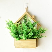 HOA GIẢ, GIỎ HOA TREO TƯỜNG CẮM SẴN GG-01 -