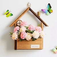 CHÙM HOA GIẢ, HOA FUJI 3 NHÁNH DÀI 1M - MINIFLOWER