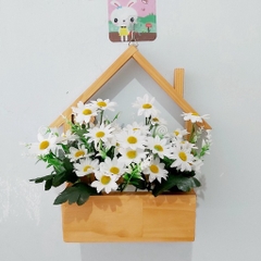 CHÙM HOA GIẢ, HOA FUJI 3 NHÁNH DÀI 1M - MINIFLOWER