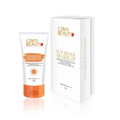 KEM CHỐNG NẮNG NÂNG TONE SUNBLOCK MAKEUP CENTIBEAUTY SPF 50/PA++++