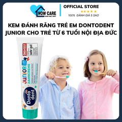 KEM ĐÁNH RĂNG TRẺ EM JUNIOR CHO TRẺ TỪ 6 TUỔI - DONTODENT