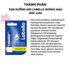 SON DƯỠNG MÔI KHÔNG MÀU 4.8G - LABELLO