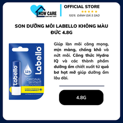 SON DƯỠNG MÔI KHÔNG MÀU 4.8G - LABELLO