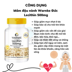 VIÊN UỐNG TINH CHẤT MẦM ĐẬU NÀNH - WARNKE