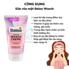 SỮA RỬA MẶT WASCH 150ML - BALEA