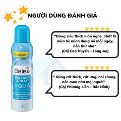 XỊT KHOÁNG WASSERSPRAY AQUA 150ML - BALEA