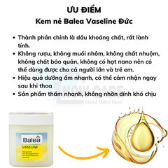 KEM NẺ VASELINE 125ML - BALEA