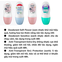 LĂN NÁCH KHỬ MÙI NỘI ĐỊA ĐỨC 50ML - BALEA