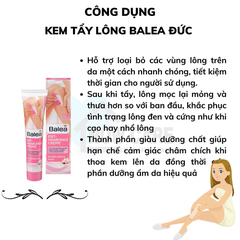 KEM TẨY LÔNG NỘI ĐỊA ĐỨC - BALEA