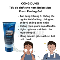 TẨY DA CHẾT CHO NAM MEN FRESH PEELING - BALEA