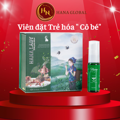 COMBO HỘP 6 VIÊN ĐẶT PHỤ KHOA LÀM HỒNG SE KHÍT CÔ BÉ VÀ 1 CHAI DUNG DỊCH VỆ SINH [ TẶNG 1 CHAI NƯỚC SÚC MIỆNG]- HANA COSMETIC