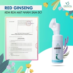 KEM RỬA MẶT RED GINSENG - ORENYA