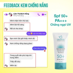 CHỐNG NẮNG SINH HỌC AQUA SUN BLOCK - ORENYA