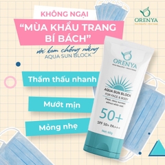 CHỐNG NẮNG SINH HỌC AQUA SUN BLOCK - ORENYA
