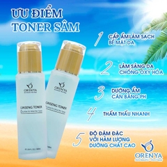 TONER TINH CHẤT SÂM GINSENG TONER - ORENYA