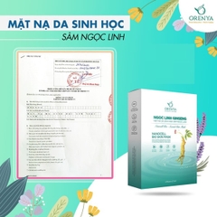 MẶT NẠ DA SINH HỌC SÂM NGỌC LINH GINSENG SECOND SKIN MASK - ORENYA