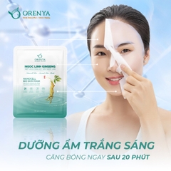 MẶT NẠ DA SINH HỌC SÂM NGỌC LINH GINSENG SECOND SKIN MASK - ORENYA