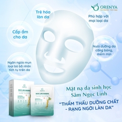 MẶT NẠ DA SINH HỌC SÂM NGỌC LINH GINSENG SECOND SKIN MASK - ORENYA