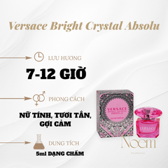 NƯỚC HOA MINI VERSACE BRIGHT CRYSTAL ABSOLU 5ML - NOEM