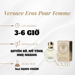 NƯỚC HOA MINI VERSACE EROS POUR FEMME 5ML - NOEM