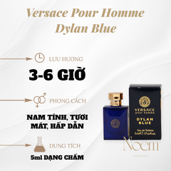 NƯỚC HOA MINI VERSACE DYLAN BLUE EDT 5ML - NOEM