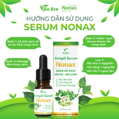 COMBO 3 CHAI KHỬ MÙI CƠ THỂ GIẢM HÔI NÁCH,HÔI TAY, HÔI CHÂN SERUM NONAX 5ML - KYO GO.ERA