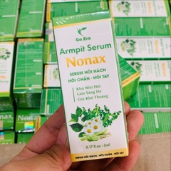 COMBO 3 CHAI KHỬ MÙI CƠ THỂ GIẢM HÔI NÁCH,HÔI TAY, HÔI CHÂN SERUM NONAX 5ML - KYO GO.ERA