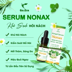 COMBO 3 CHAI KHỬ MÙI CƠ THỂ GIẢM HÔI NÁCH,HÔI TAY, HÔI CHÂN SERUM NONAX 5ML - KYO GO.ERA